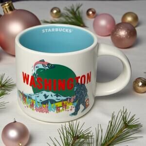 Starbucks Washington State Discovery Series Mug Ornament 2oz 2024 EUC